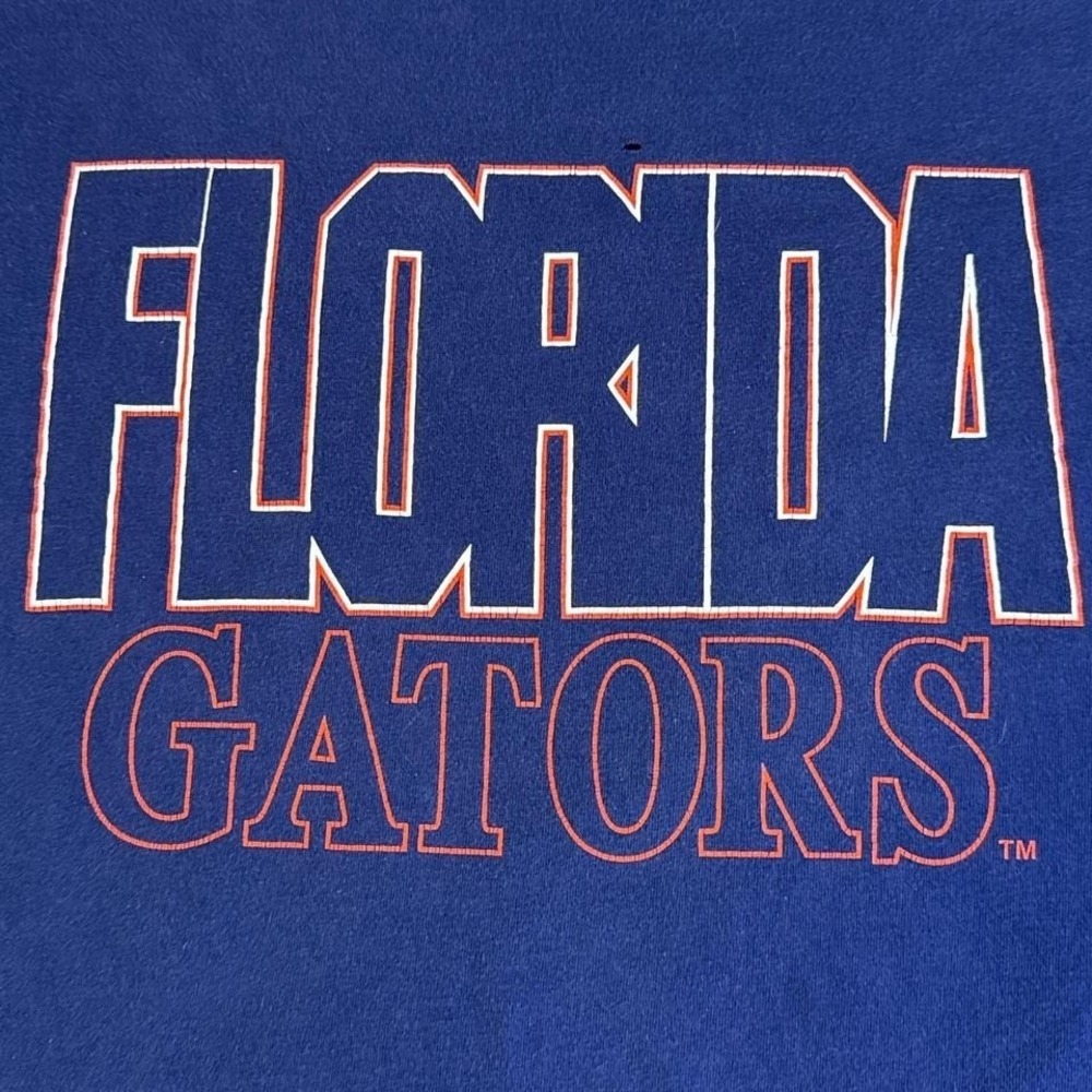 Vintage Florida Gators Soffe T-Shirt Navy USA Made XL College Tee - Picture 2 of 7